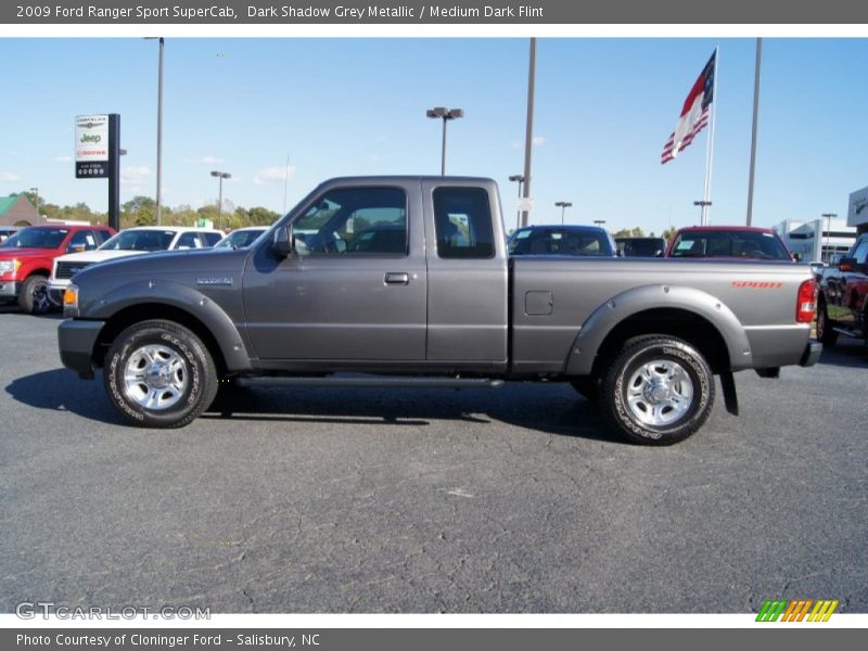  2009 Ranger Sport SuperCab Dark Shadow Grey Metallic