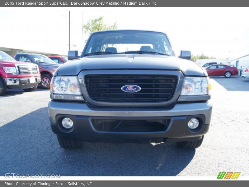 Dark Shadow Grey Metallic / Medium Dark Flint 2009 Ford Ranger Sport SuperCab