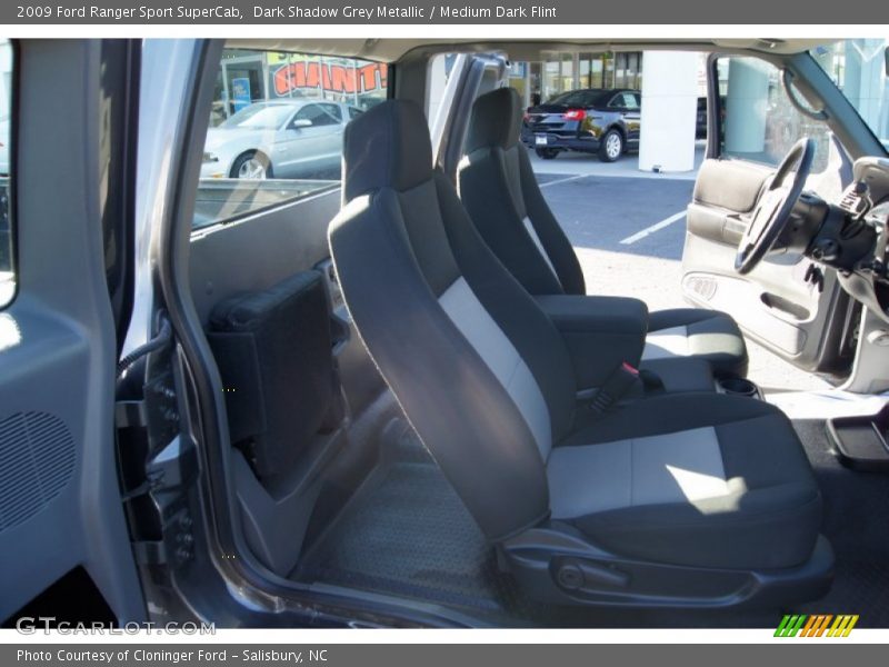 Dark Shadow Grey Metallic / Medium Dark Flint 2009 Ford Ranger Sport SuperCab