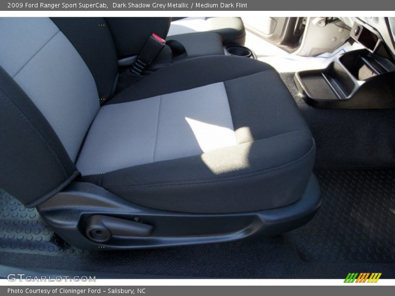 Dark Shadow Grey Metallic / Medium Dark Flint 2009 Ford Ranger Sport SuperCab