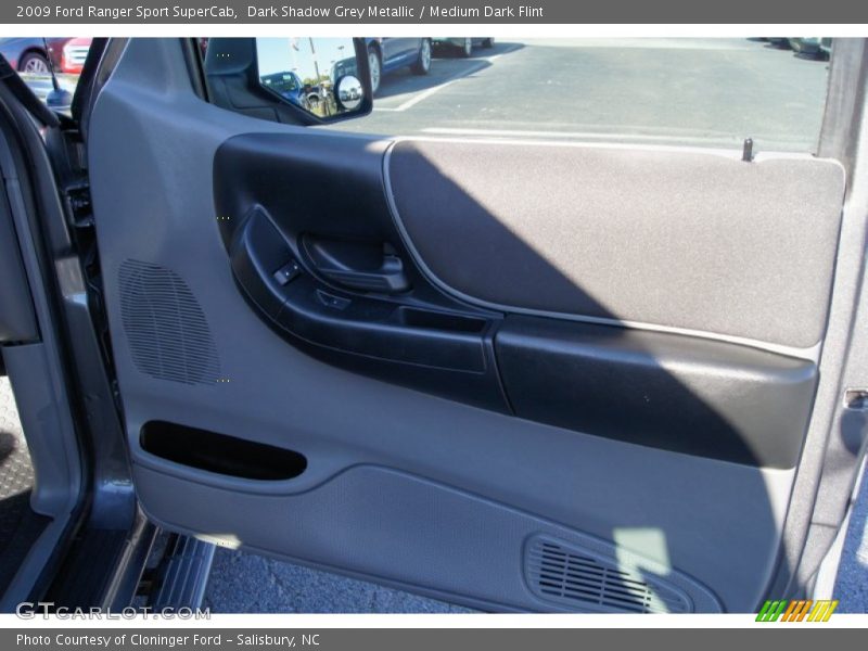 Dark Shadow Grey Metallic / Medium Dark Flint 2009 Ford Ranger Sport SuperCab