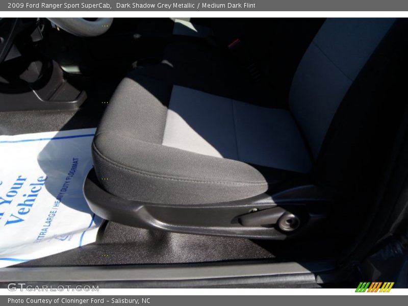 Dark Shadow Grey Metallic / Medium Dark Flint 2009 Ford Ranger Sport SuperCab