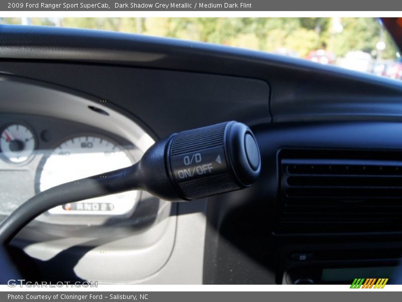 Dark Shadow Grey Metallic / Medium Dark Flint 2009 Ford Ranger Sport SuperCab
