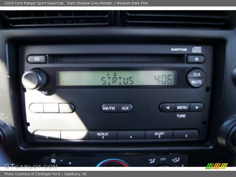 Dark Shadow Grey Metallic / Medium Dark Flint 2009 Ford Ranger Sport SuperCab