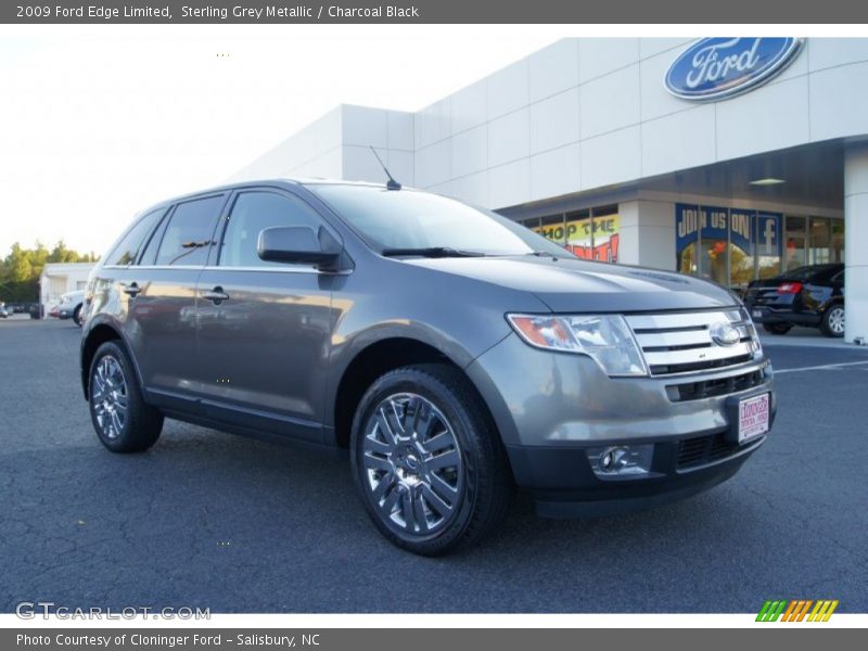 Sterling Grey Metallic / Charcoal Black 2009 Ford Edge Limited