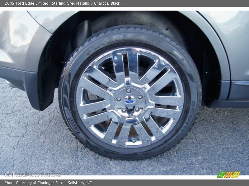 Sterling Grey Metallic / Charcoal Black 2009 Ford Edge Limited