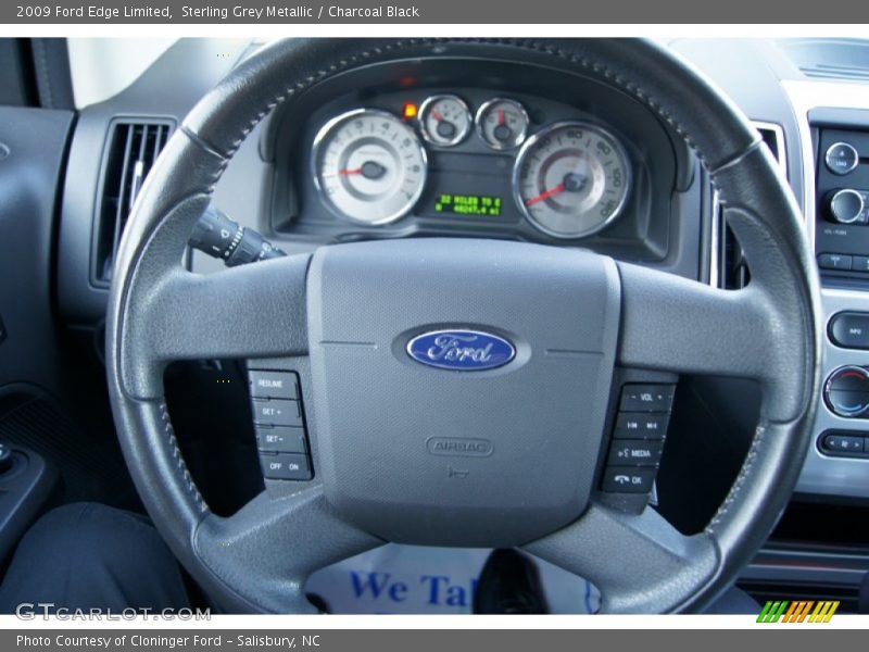 Sterling Grey Metallic / Charcoal Black 2009 Ford Edge Limited