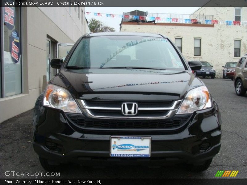 Crystal Black Pearl / Black 2011 Honda CR-V LX 4WD