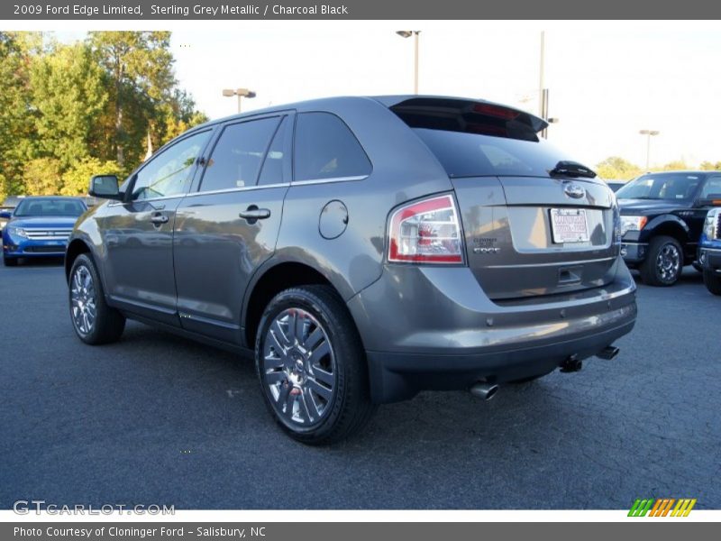 Sterling Grey Metallic / Charcoal Black 2009 Ford Edge Limited
