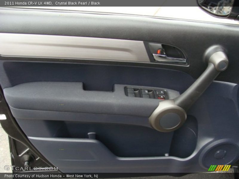 Crystal Black Pearl / Black 2011 Honda CR-V LX 4WD