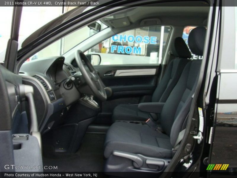 Crystal Black Pearl / Black 2011 Honda CR-V LX 4WD