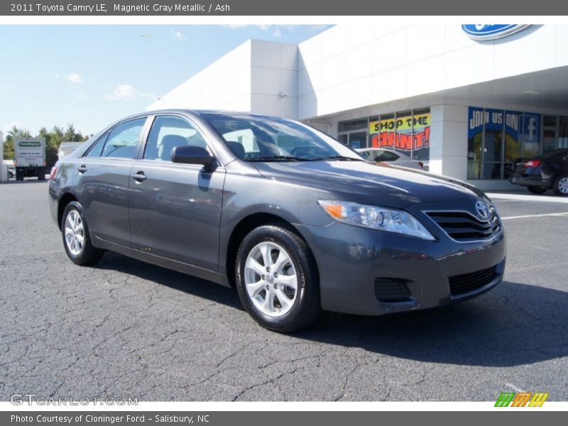 Magnetic Gray Metallic / Ash 2011 Toyota Camry LE