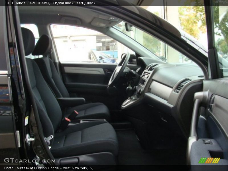 Crystal Black Pearl / Black 2011 Honda CR-V LX 4WD