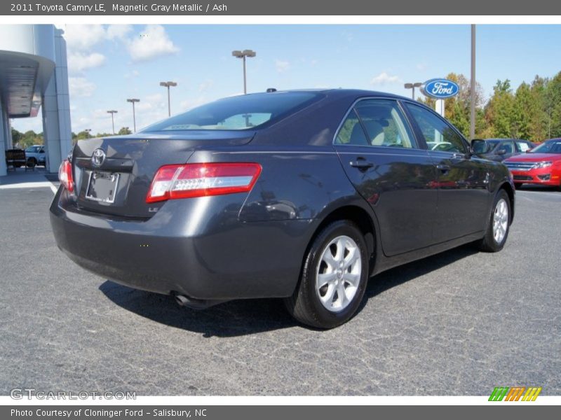 Magnetic Gray Metallic / Ash 2011 Toyota Camry LE