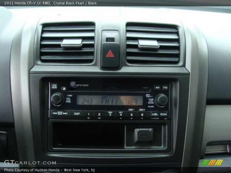 Crystal Black Pearl / Black 2011 Honda CR-V LX 4WD