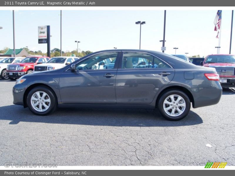 Magnetic Gray Metallic / Ash 2011 Toyota Camry LE