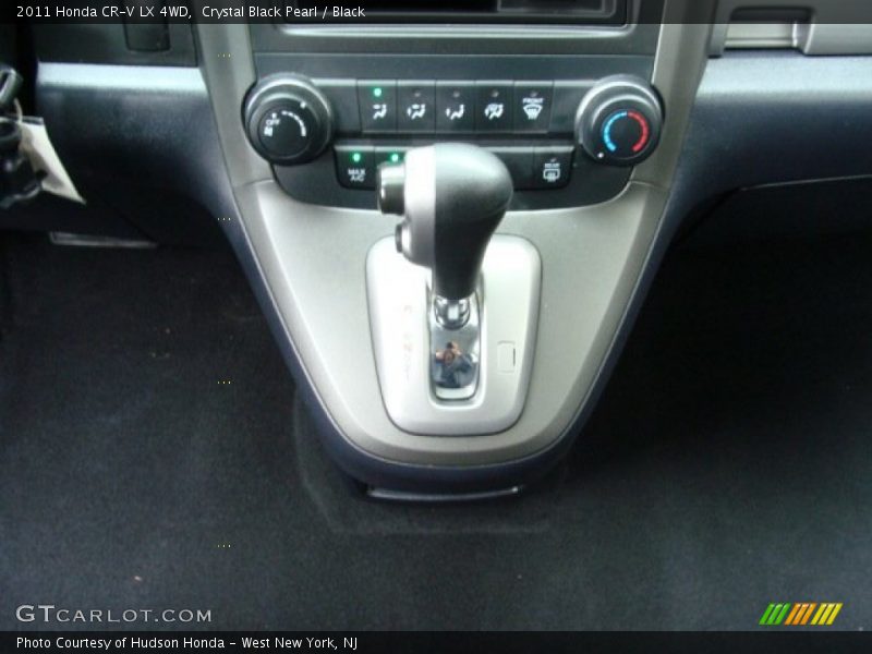 Crystal Black Pearl / Black 2011 Honda CR-V LX 4WD