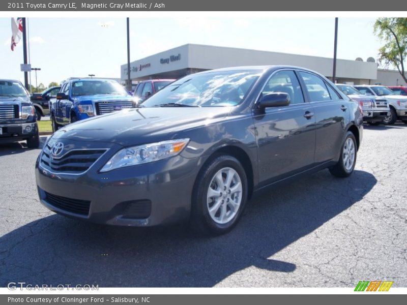 Magnetic Gray Metallic / Ash 2011 Toyota Camry LE
