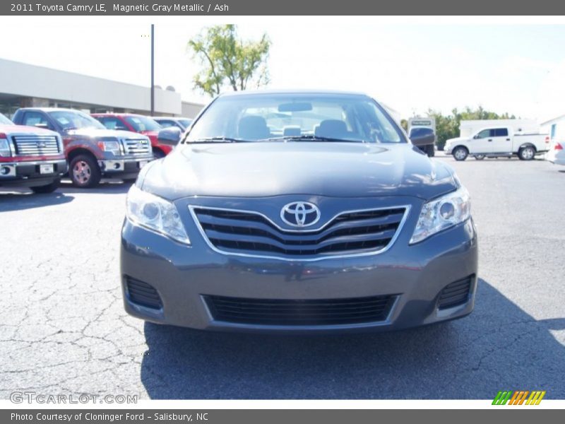 Magnetic Gray Metallic / Ash 2011 Toyota Camry LE