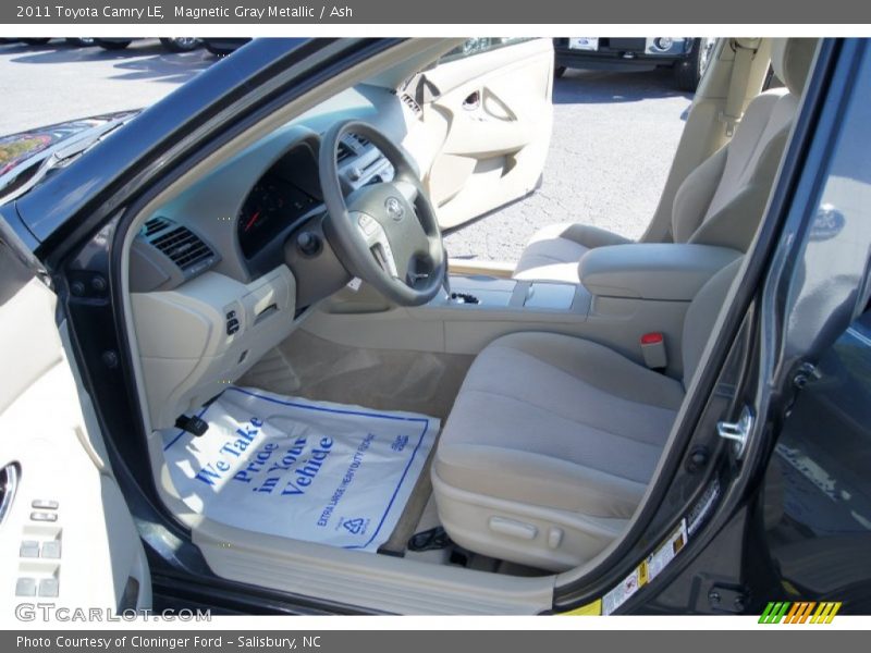 Magnetic Gray Metallic / Ash 2011 Toyota Camry LE
