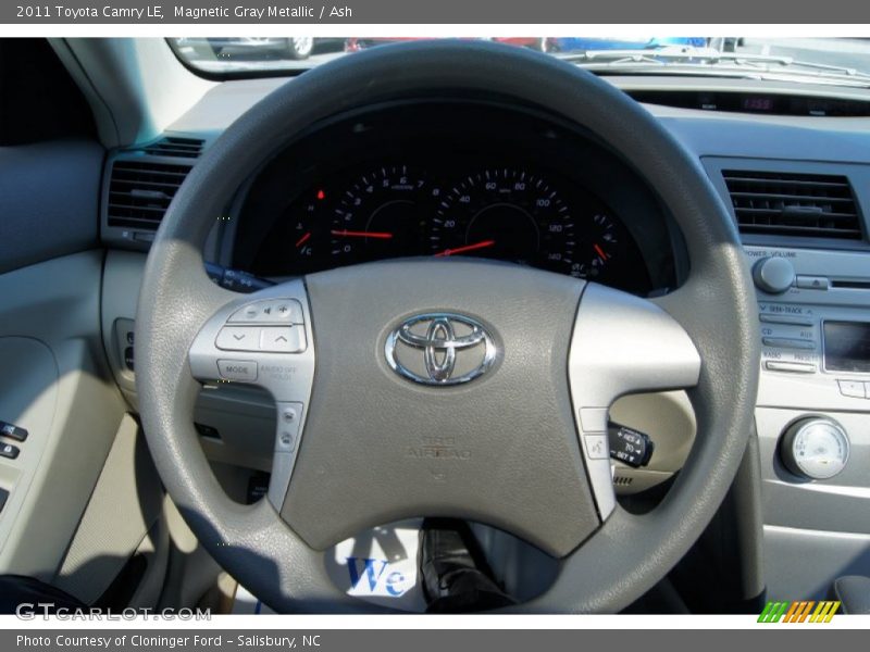 Magnetic Gray Metallic / Ash 2011 Toyota Camry LE