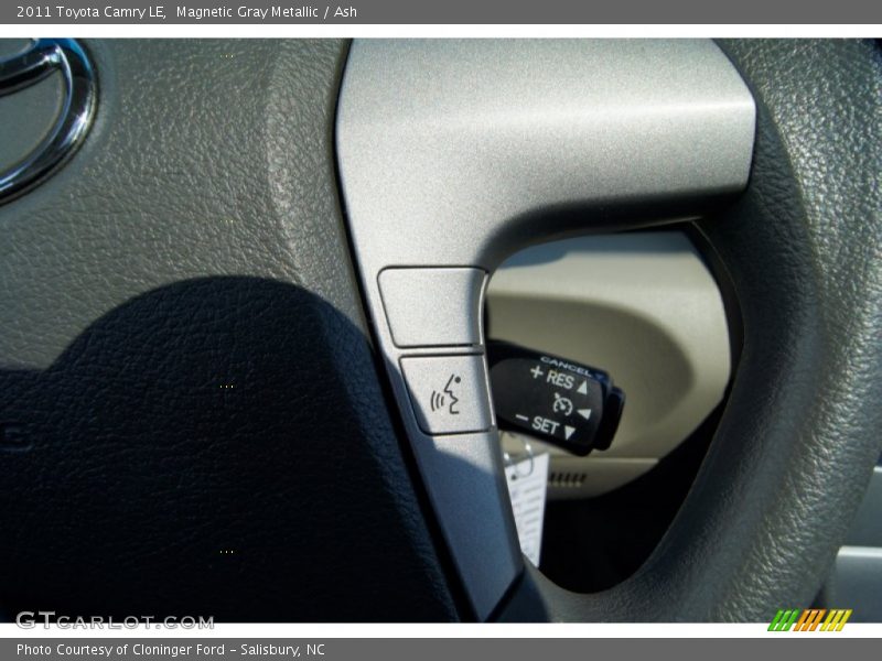Magnetic Gray Metallic / Ash 2011 Toyota Camry LE