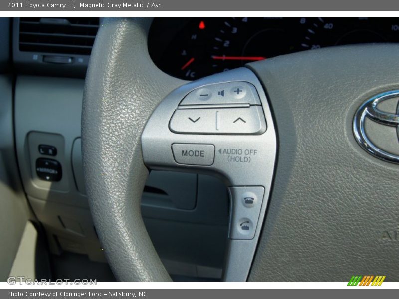 Magnetic Gray Metallic / Ash 2011 Toyota Camry LE