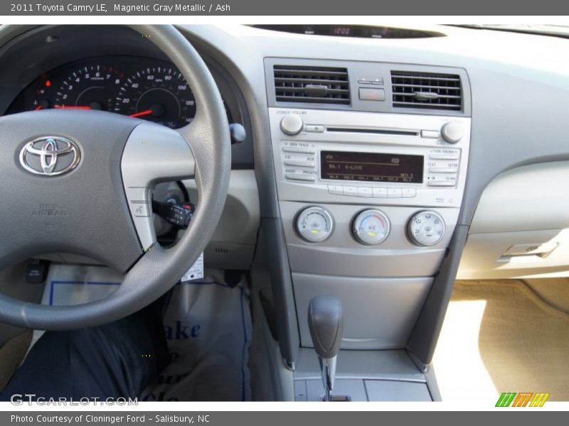 Magnetic Gray Metallic / Ash 2011 Toyota Camry LE