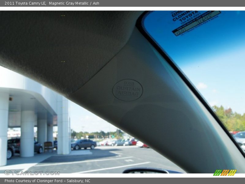 Magnetic Gray Metallic / Ash 2011 Toyota Camry LE