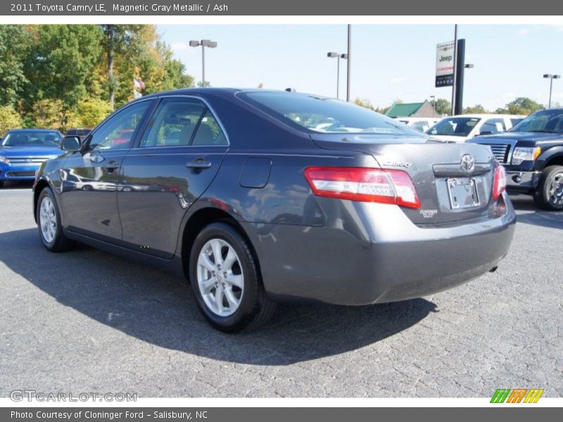 Magnetic Gray Metallic / Ash 2011 Toyota Camry LE