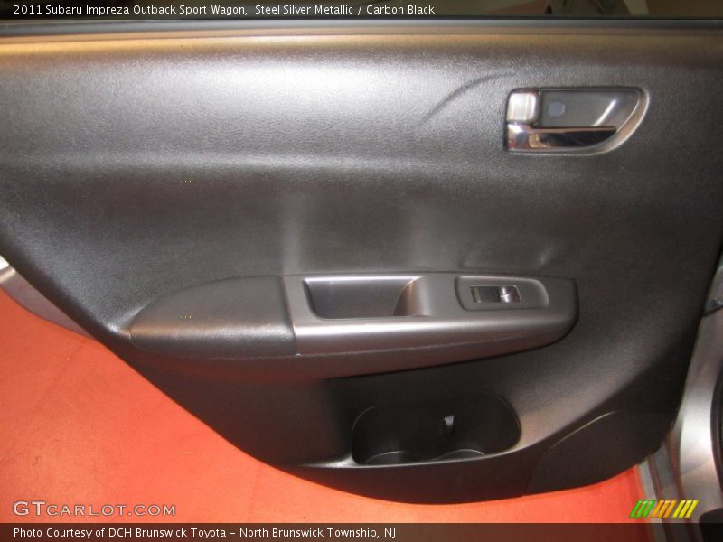 Steel Silver Metallic / Carbon Black 2011 Subaru Impreza Outback Sport Wagon