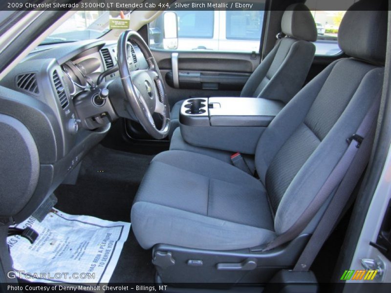Silver Birch Metallic / Ebony 2009 Chevrolet Silverado 3500HD LT Extended Cab 4x4