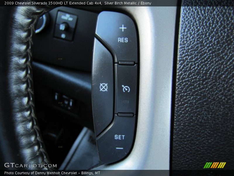 Silver Birch Metallic / Ebony 2009 Chevrolet Silverado 3500HD LT Extended Cab 4x4