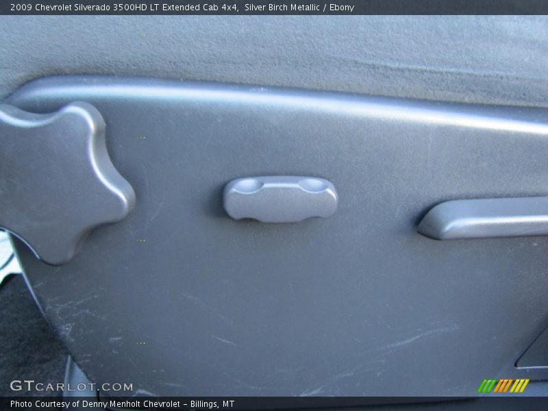 Silver Birch Metallic / Ebony 2009 Chevrolet Silverado 3500HD LT Extended Cab 4x4