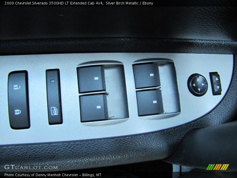 Silver Birch Metallic / Ebony 2009 Chevrolet Silverado 3500HD LT Extended Cab 4x4