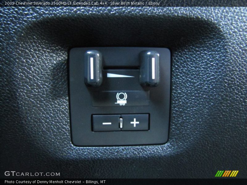 Silver Birch Metallic / Ebony 2009 Chevrolet Silverado 3500HD LT Extended Cab 4x4
