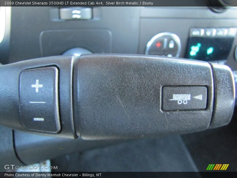 Silver Birch Metallic / Ebony 2009 Chevrolet Silverado 3500HD LT Extended Cab 4x4