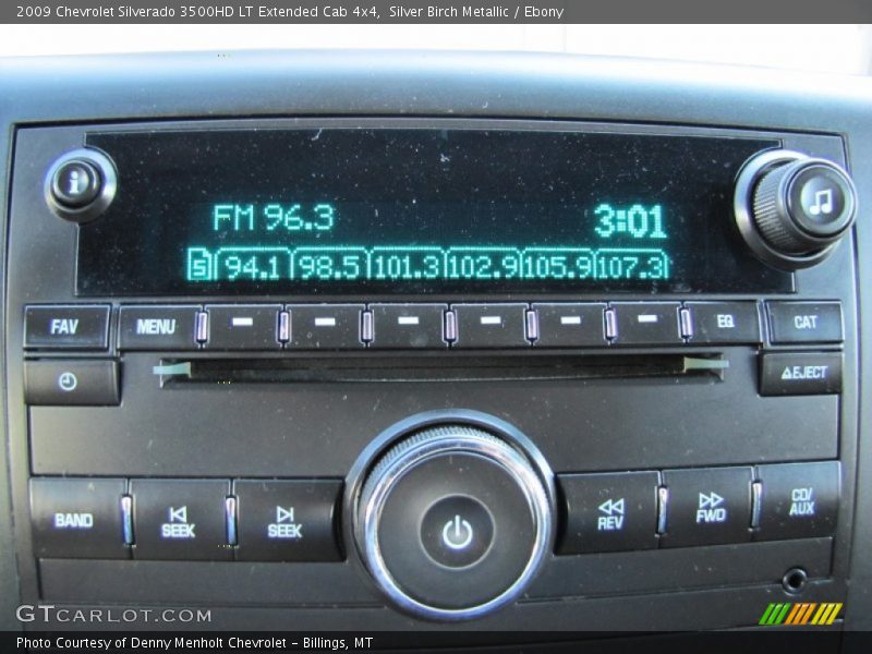 Audio System of 2009 Silverado 3500HD LT Extended Cab 4x4