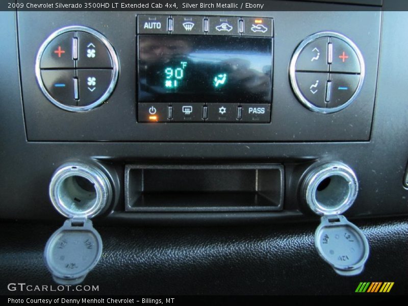 Silver Birch Metallic / Ebony 2009 Chevrolet Silverado 3500HD LT Extended Cab 4x4