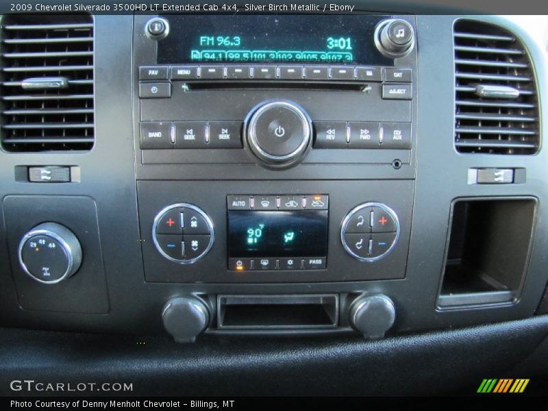 Silver Birch Metallic / Ebony 2009 Chevrolet Silverado 3500HD LT Extended Cab 4x4