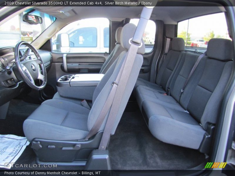 Silver Birch Metallic / Ebony 2009 Chevrolet Silverado 3500HD LT Extended Cab 4x4