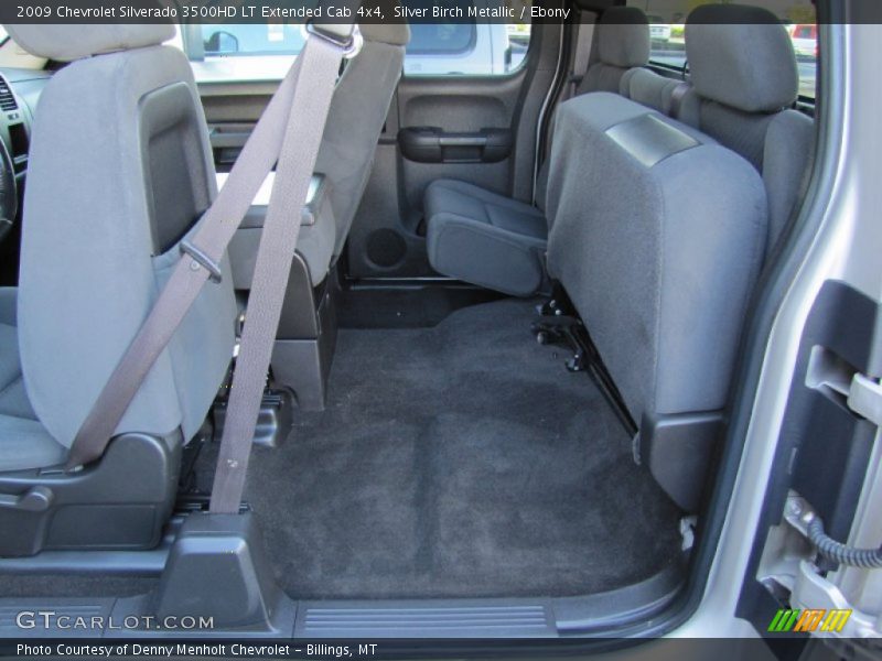 Silver Birch Metallic / Ebony 2009 Chevrolet Silverado 3500HD LT Extended Cab 4x4