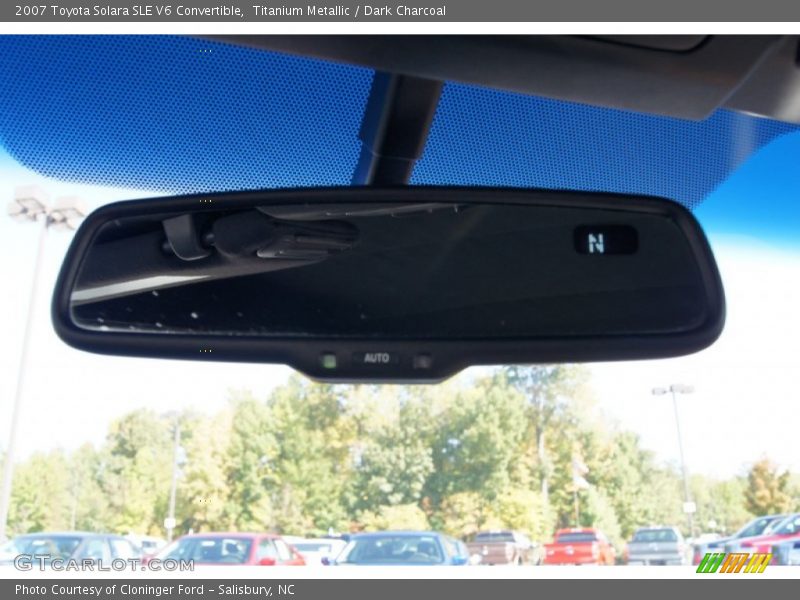 Titanium Metallic / Dark Charcoal 2007 Toyota Solara SLE V6 Convertible