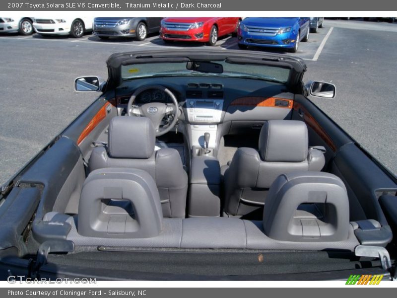 Titanium Metallic / Dark Charcoal 2007 Toyota Solara SLE V6 Convertible
