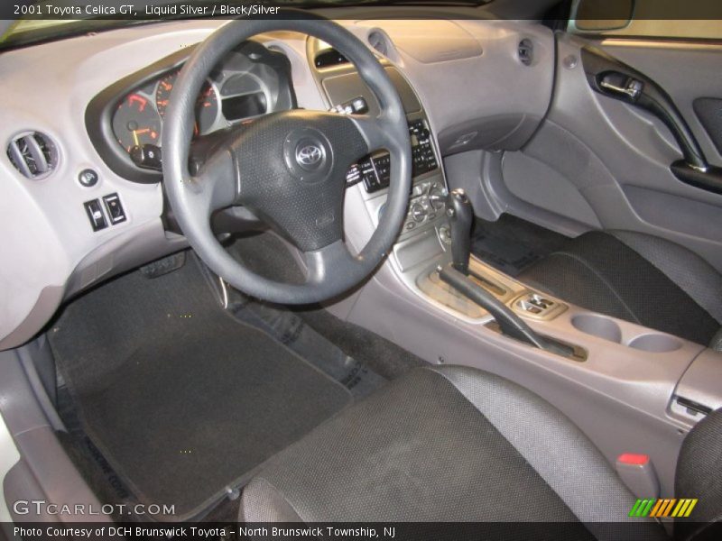 Liquid Silver / Black/Silver 2001 Toyota Celica GT