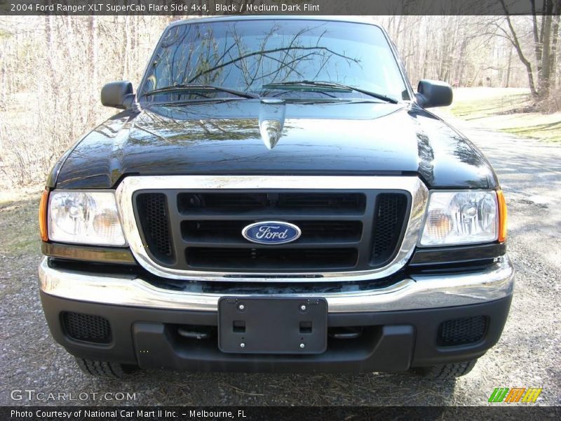 Black / Medium Dark Flint 2004 Ford Ranger XLT SuperCab Flare Side 4x4