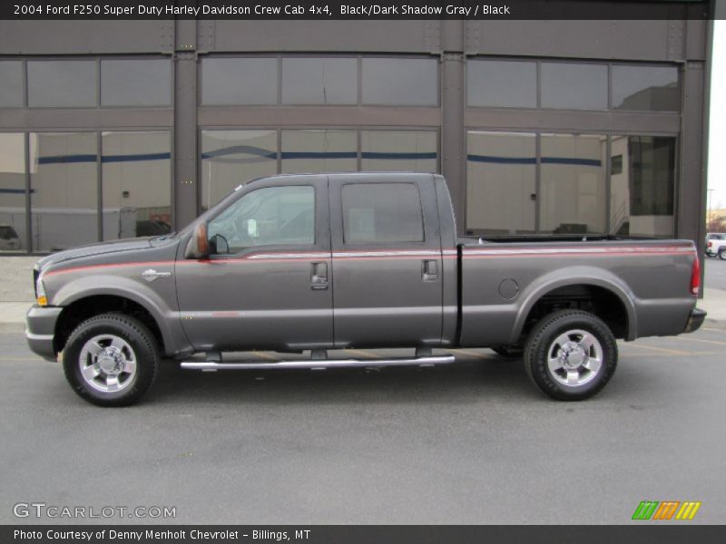  2004 F250 Super Duty Harley Davidson Crew Cab 4x4 Black/Dark Shadow Gray