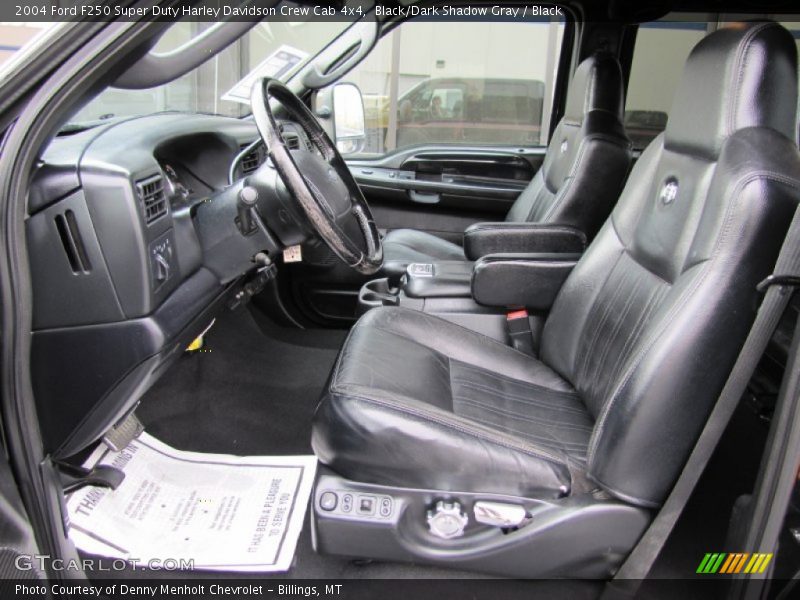  2004 F250 Super Duty Harley Davidson Crew Cab 4x4 Black Interior