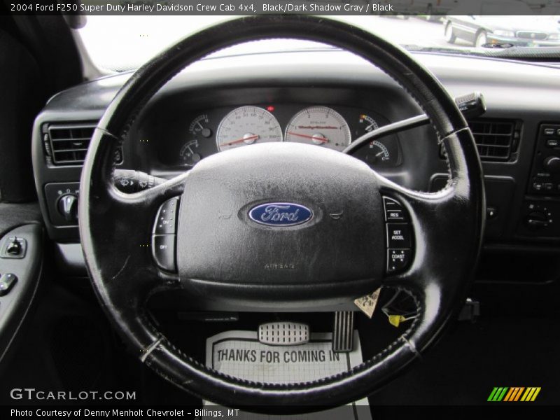  2004 F250 Super Duty Harley Davidson Crew Cab 4x4 Steering Wheel
