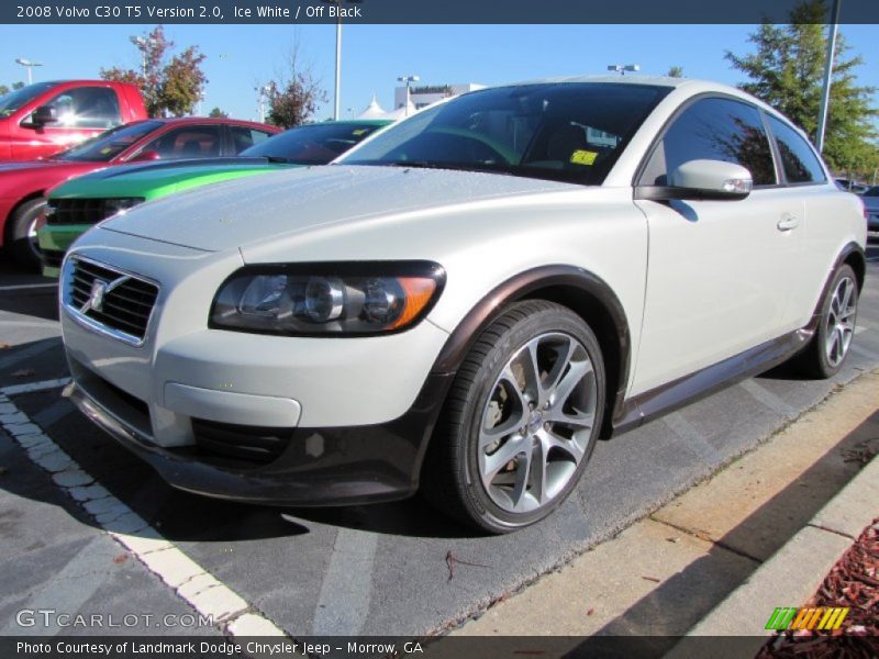 Ice White / Off Black 2008 Volvo C30 T5 Version 2.0